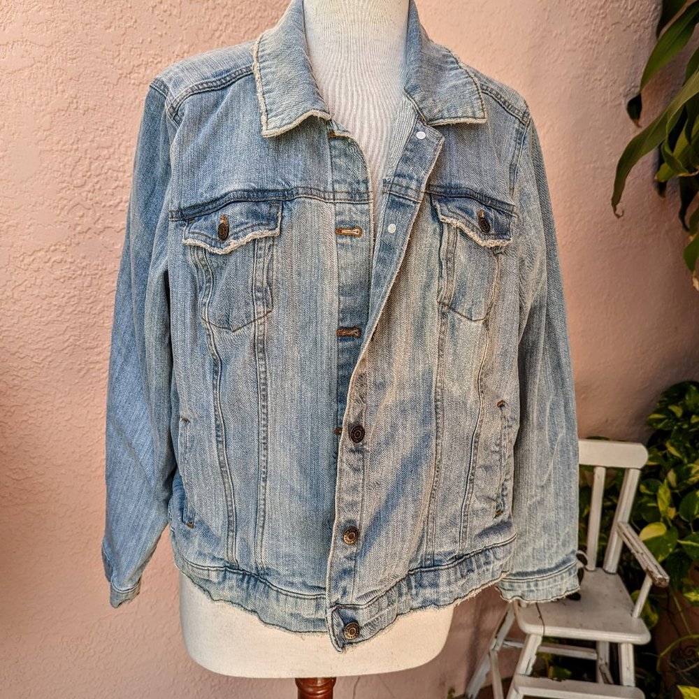 Sonoma women's blue jean jacket- 2x